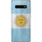 Argentina Flag Distressed Galaxy S10 Plus Skin